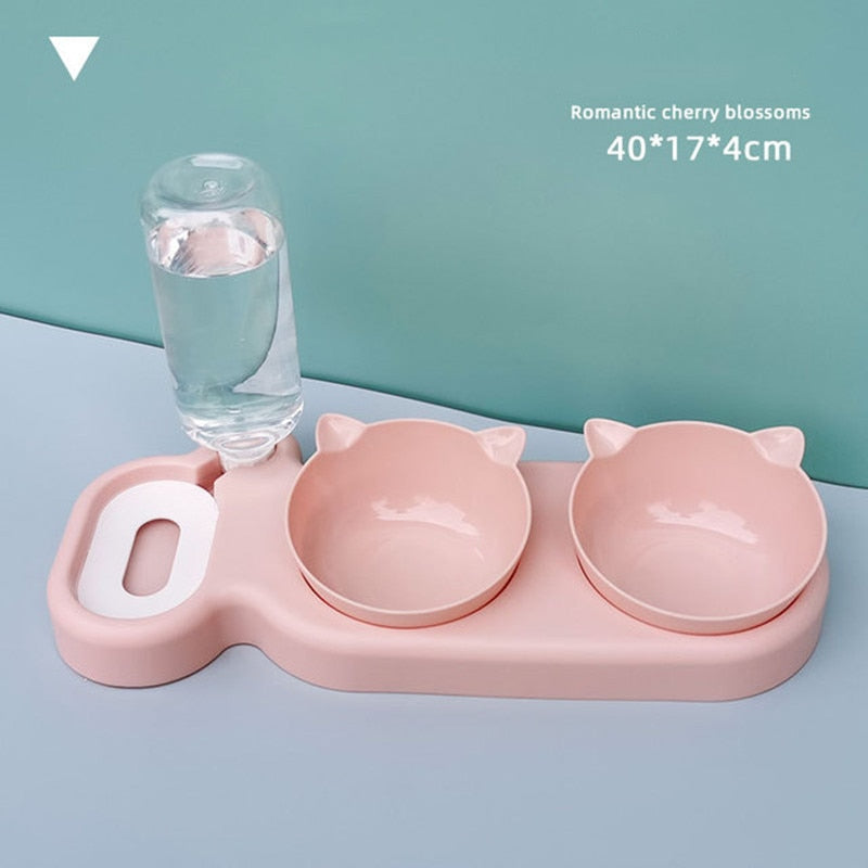Pet Bowl Automatic Feeder - Orchid Unique