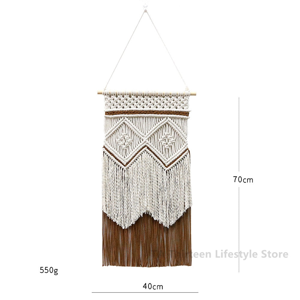 BOHO-Macrame Light Shade Chandeliers - Orchid Unique