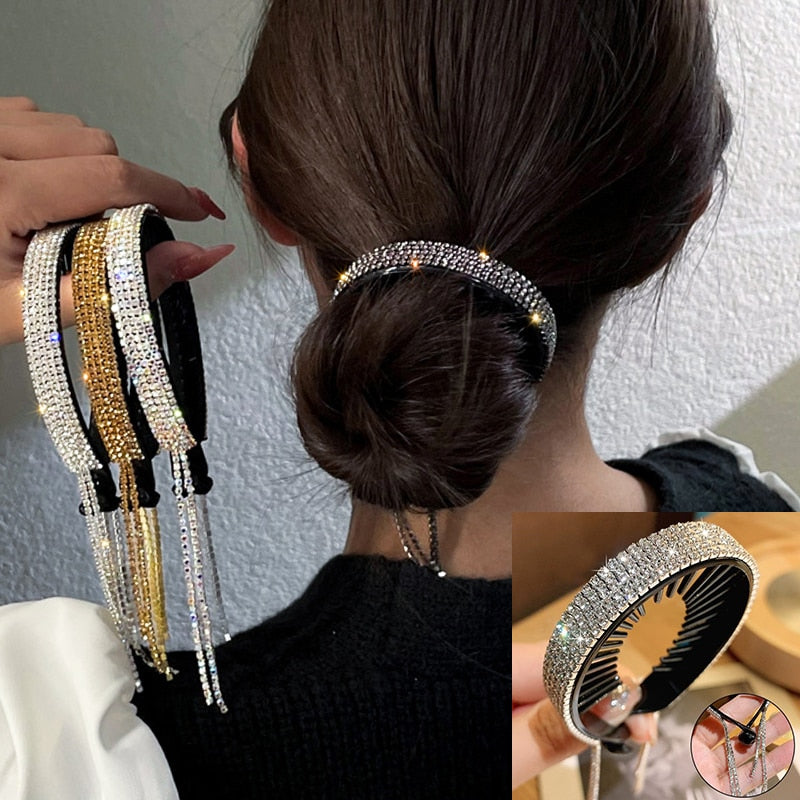 Pearl Hair Claw Set Clip - Orchid Unique