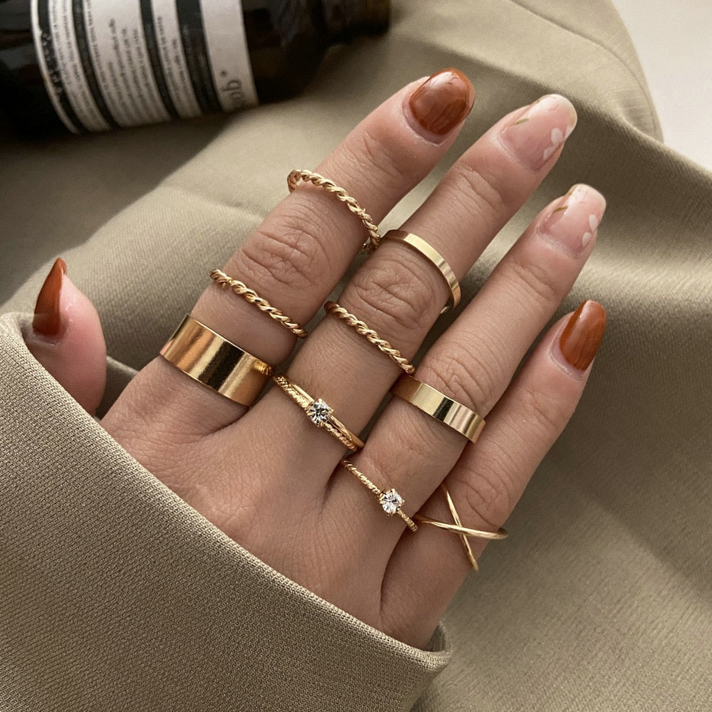 Bohemia Style Rings - Orchid Unique