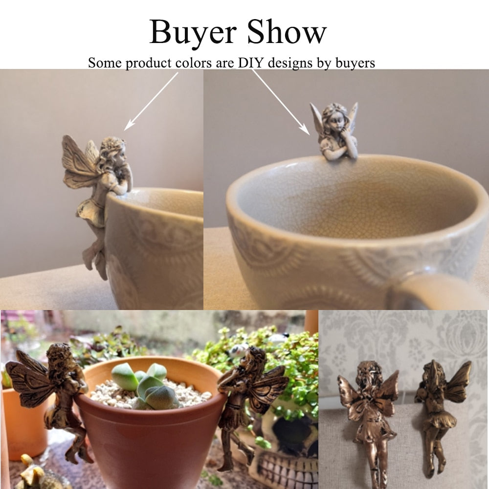 Angel Girl Hanging Cup - Orchid Unique