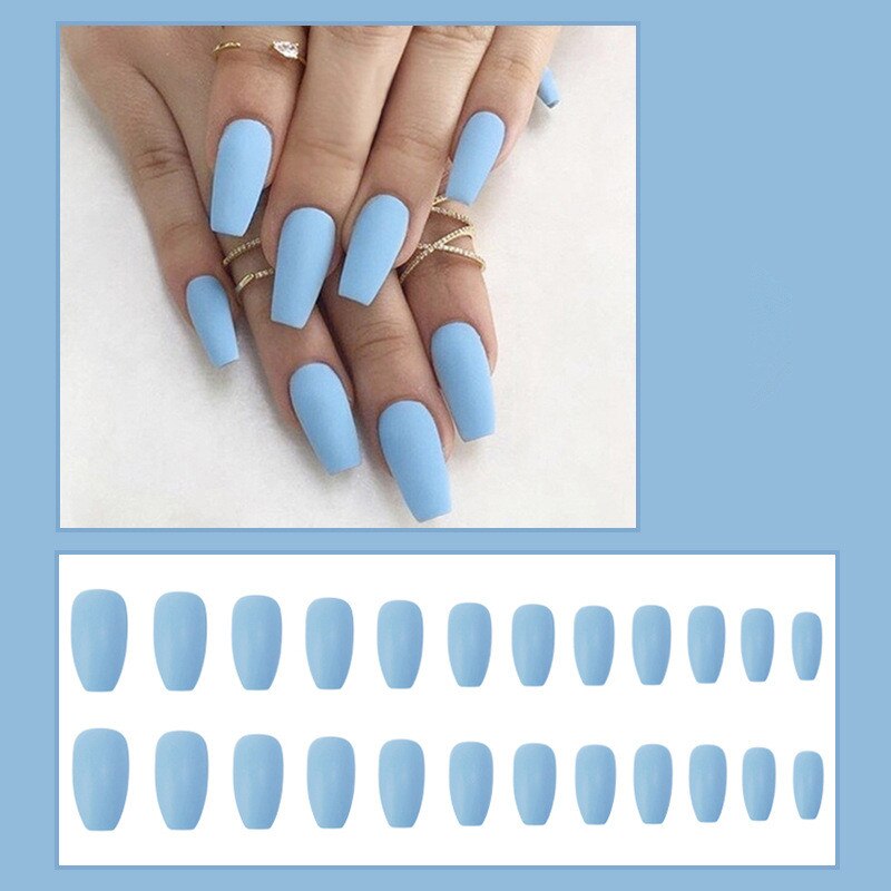Ballerina Fake Nails Press On - Orchid Unique