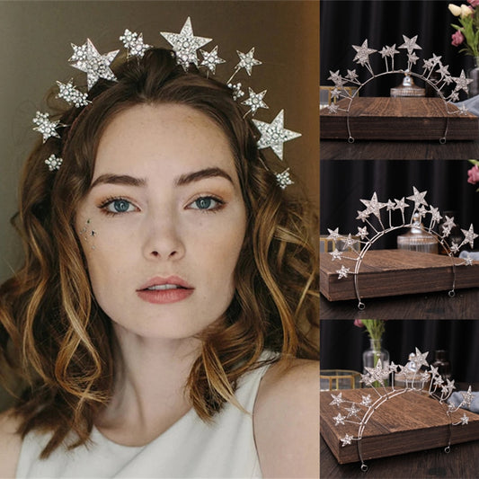 Trendy Silver Color Tiaras And Crowns - Orchid Unique