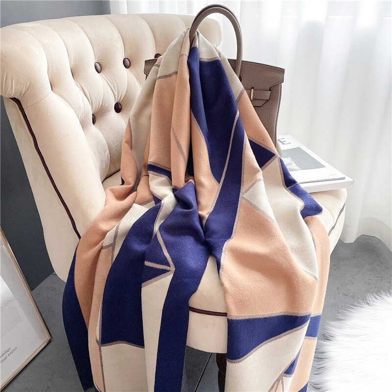 2023 Cashmere Winter Scarf for Women Luxury - Orchid Unique