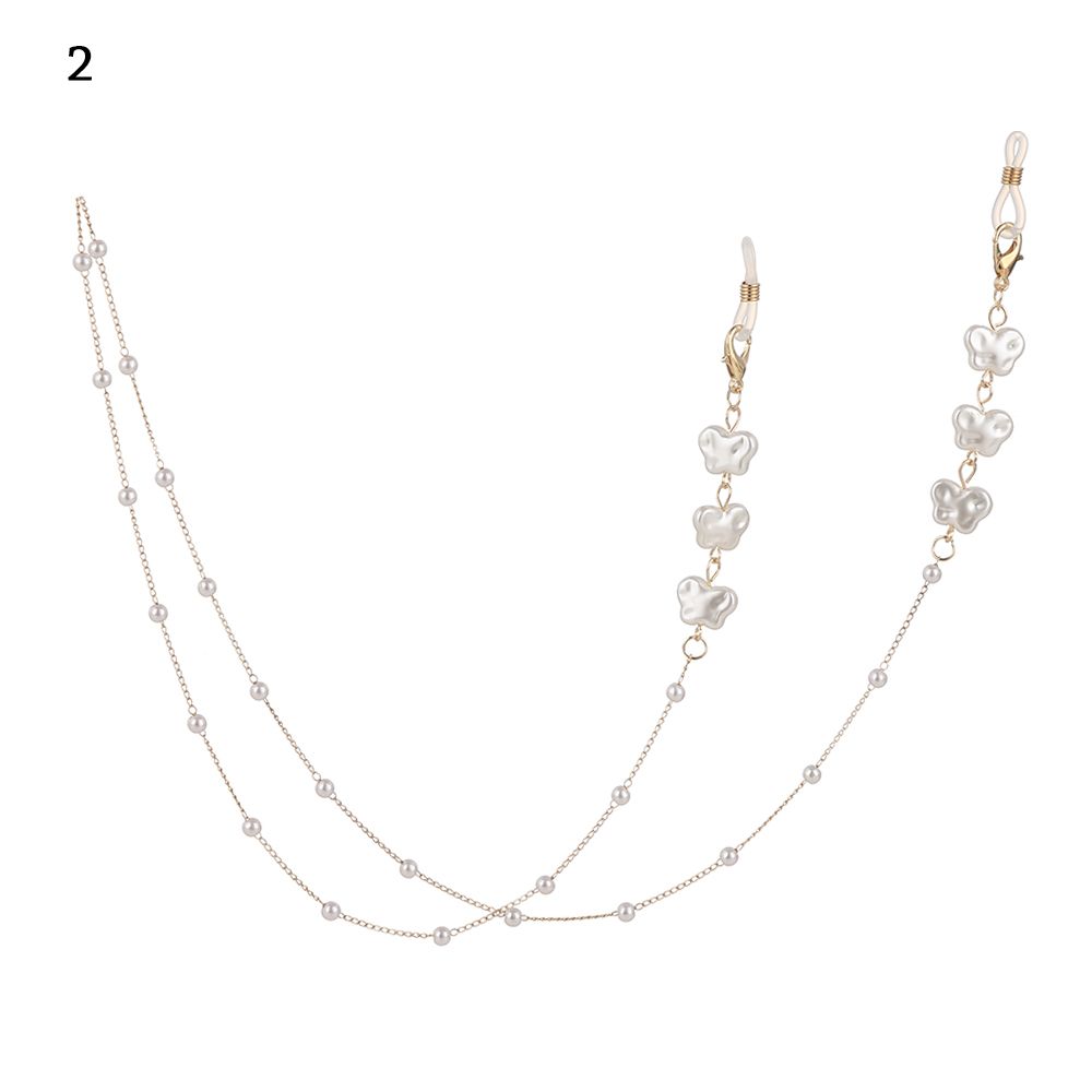 Colorful Crystal Beaded Sunglasses Chains - Orchid Unique