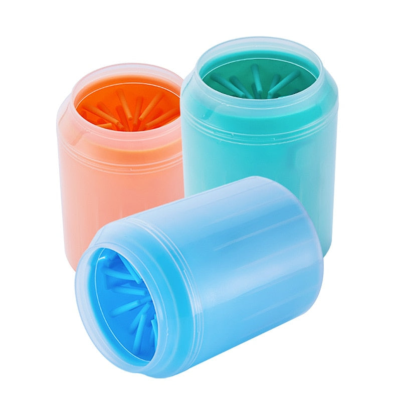 Dog Paw Cleaner Cup - Orchid Unique