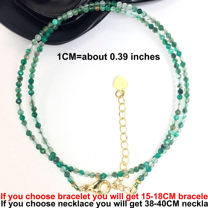 Faceted Gemstones beads Bracelet - Orchid Unique