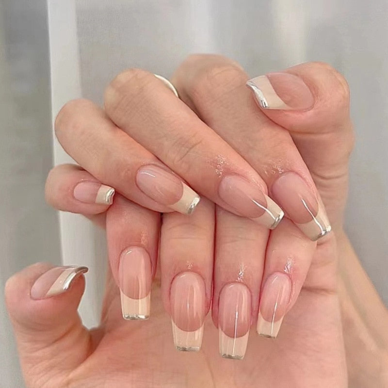 Charming Detachable Finished Fingernails - Orchid Unique