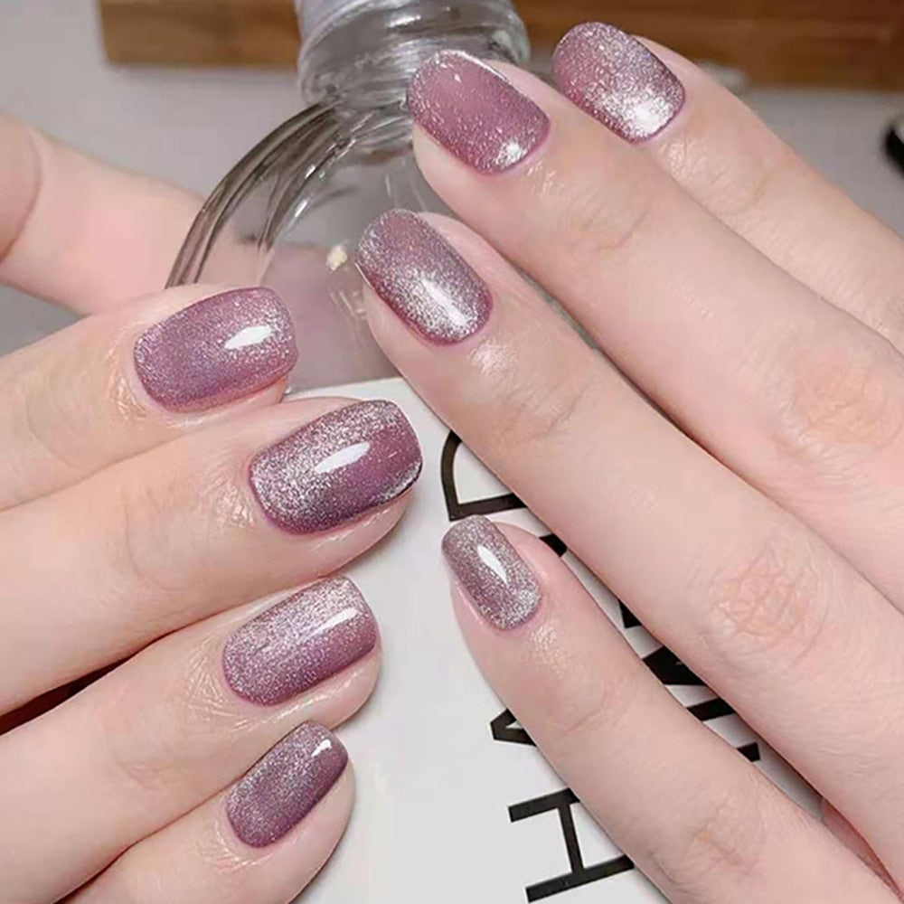 Cat Eye Phototherapy Nail Patch - Orchid Unique