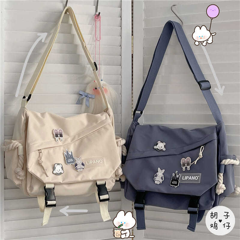 Large Capacity Crossbody Bags - Orchid Unique
