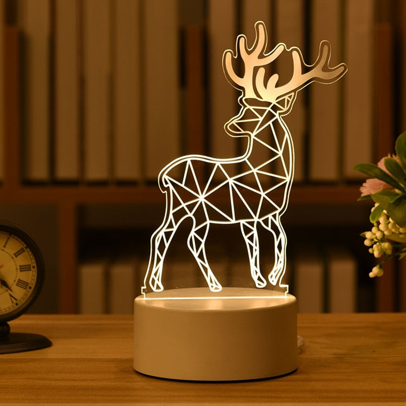 USB Led Night Light Message Board - Orchid Unique