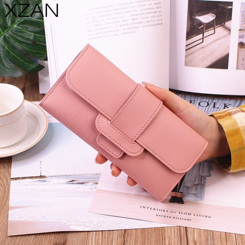 Long Hasp Fold-over Wallet - Orchid Unique