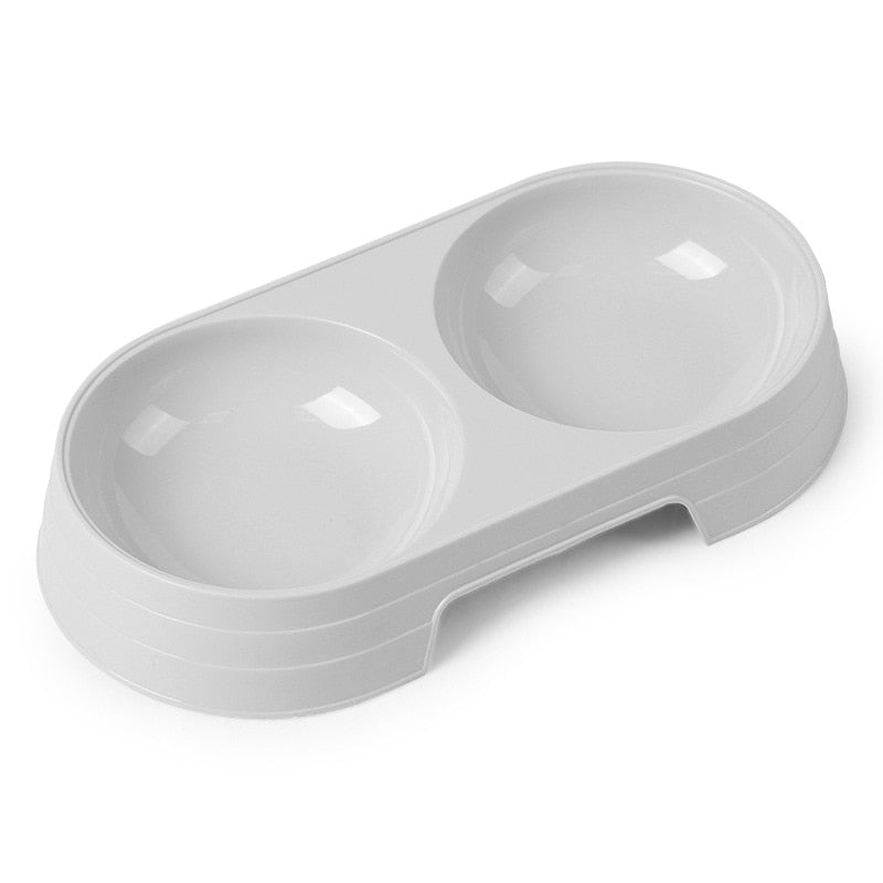 Double Pet Feeding Bowls - Orchid Unique