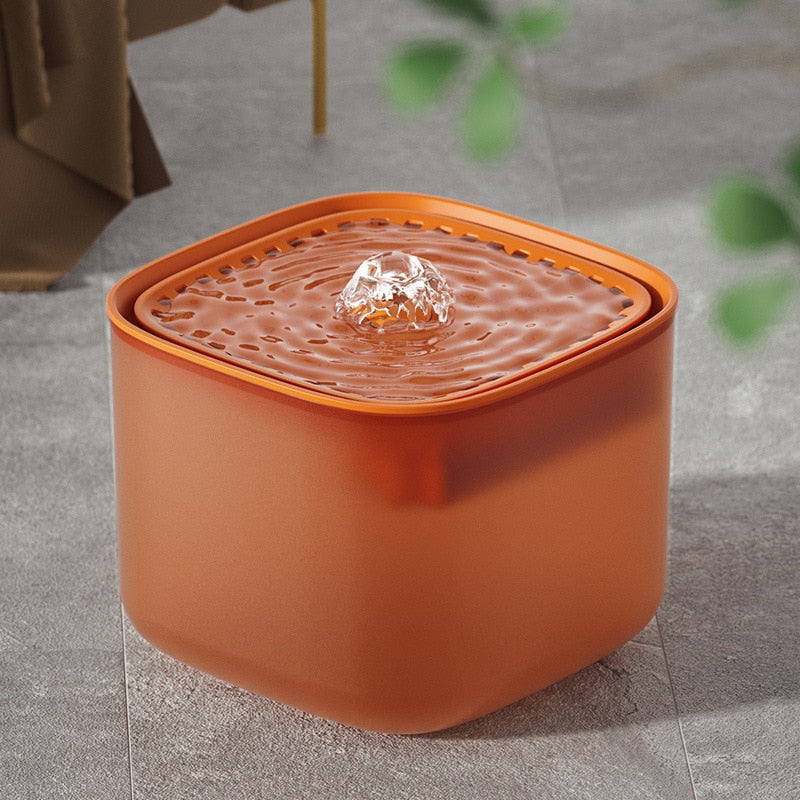 Cat Water Fountain - Orchid Unique