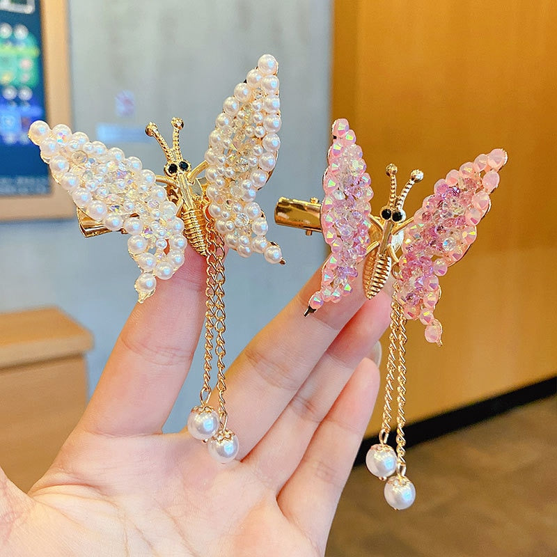 New Cute Moving Butterfly Hairpin - Orchid Unique