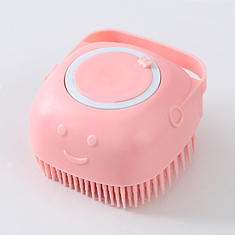 Pet brush and massage comb - Orchid Unique