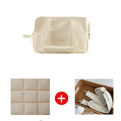Puppy portable shoulder handbag - Orchid Unique