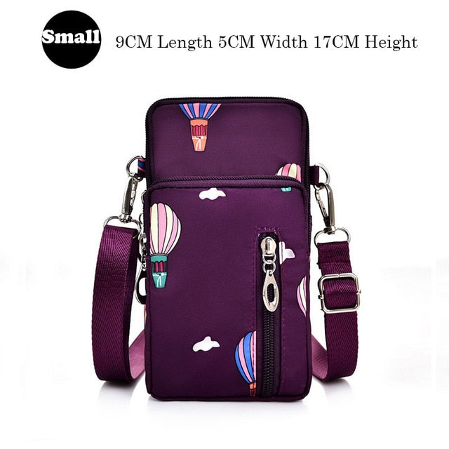 Universal Mobile Phone Bag and Case Wallet - Orchid Unique
