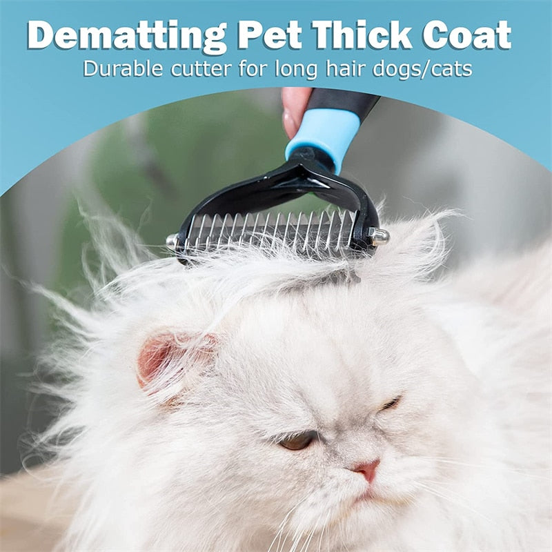 Professional Pet Deshedding Brush - Orchid Unique