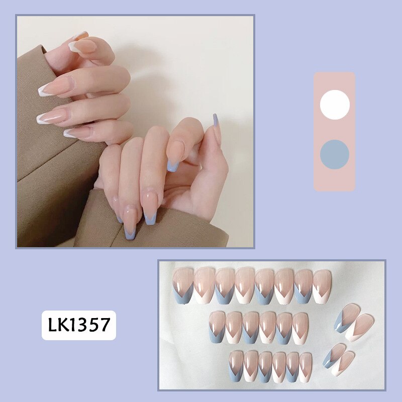 Cute Wearable Press On Nail Art - Orchid Unique