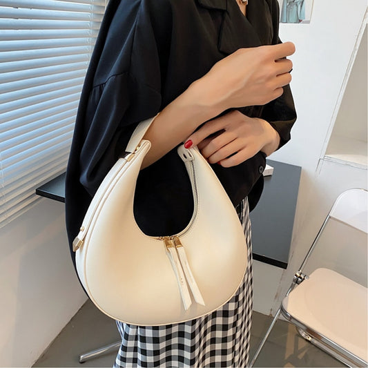 Fashion Crescent Shoulder Bags - Orchid Unique