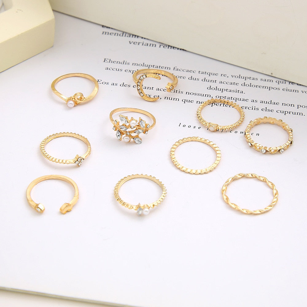 Bohemia Style Rings - Orchid Unique