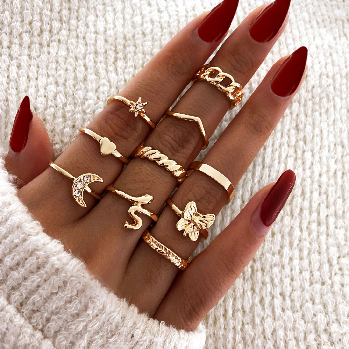 Bohemia Style Rings - Orchid Unique