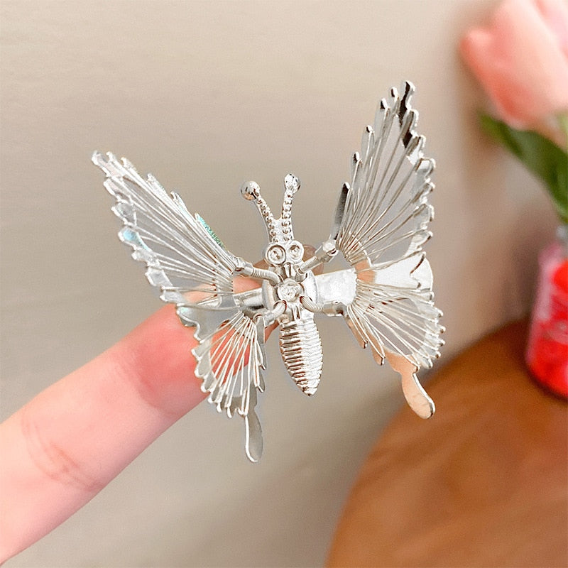 New Cute Moving Butterfly Hairpin - Orchid Unique