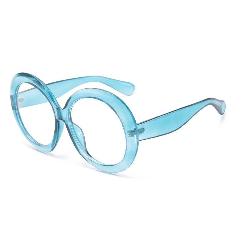 Oversized Unisex Round Sunglasses - Orchid Unique