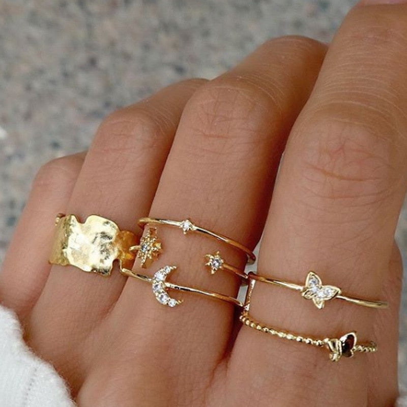 Bohemia Style Rings - Orchid Unique