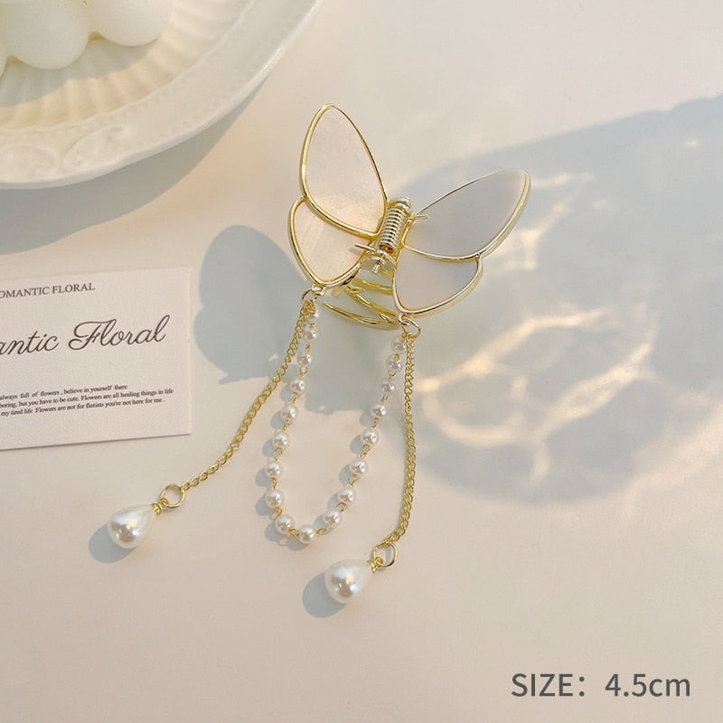 Hair Claw Butterfly Hair Clips - Orchid Unique