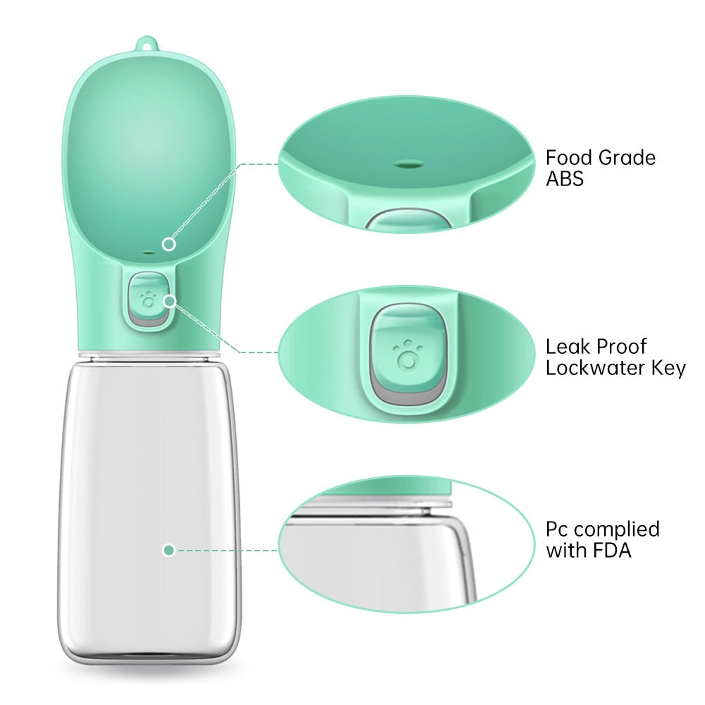 Portable Dog Water Bottle - Orchid Unique