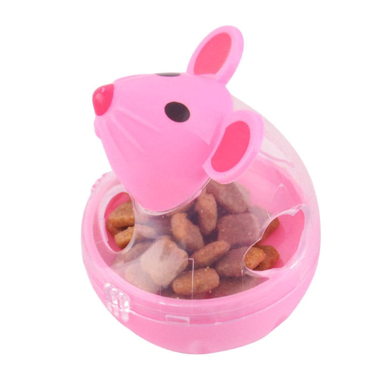 Interactive Cat Food Feeder - Orchid Unique