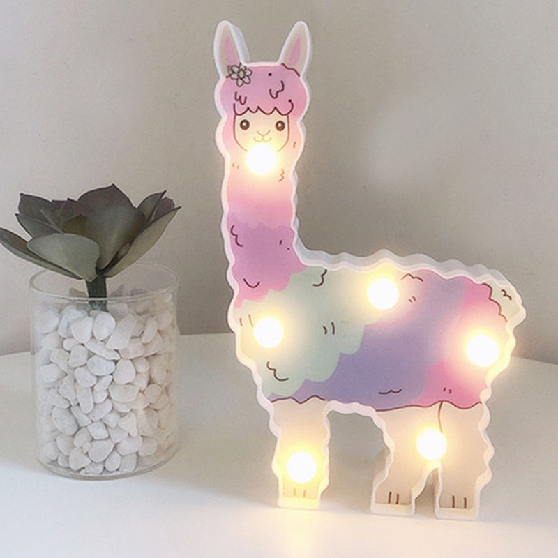 LED 3D Light Night Light - Orchid Unique