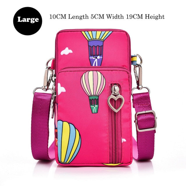 Universal Mobile Phone Bag and Case Wallet - Orchid Unique