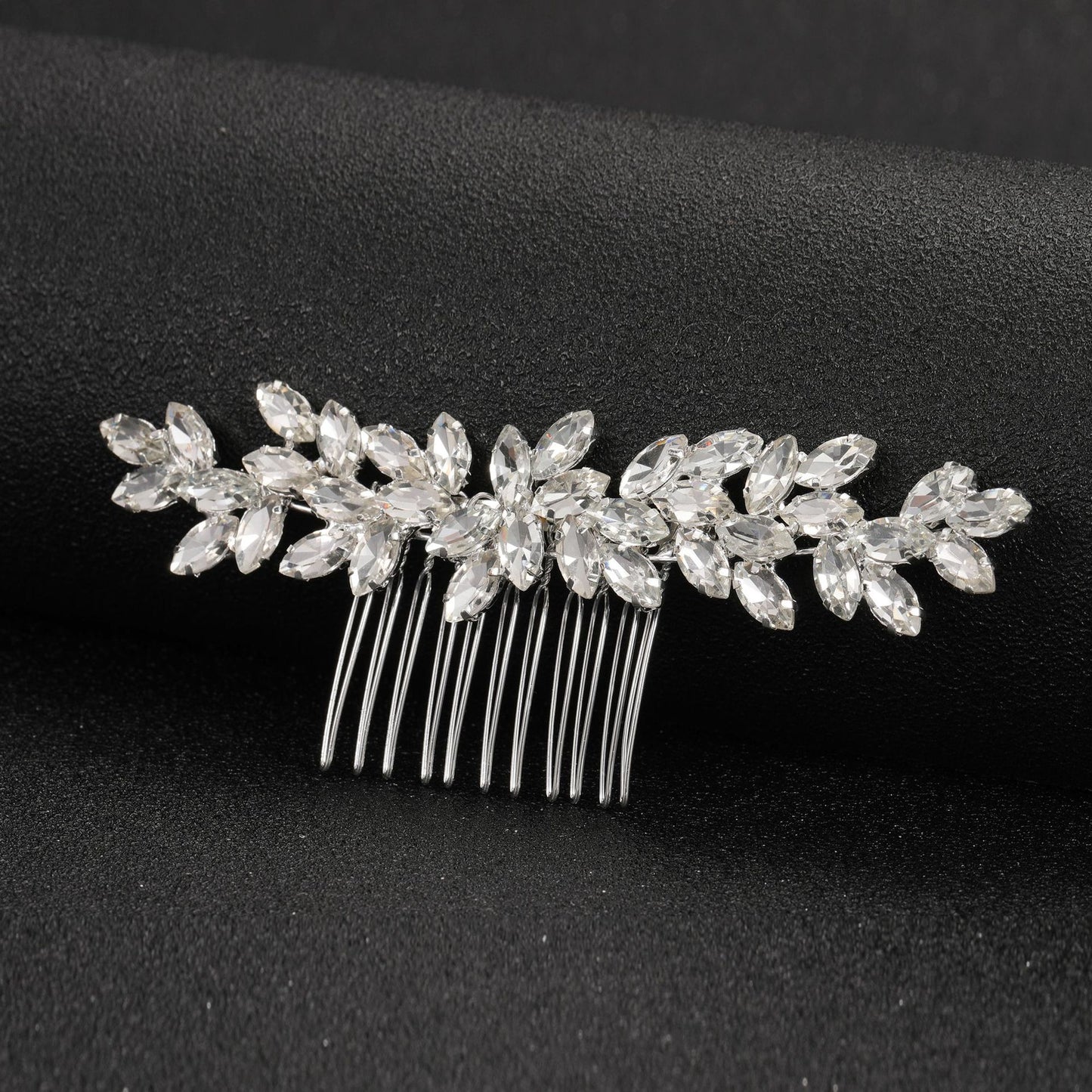 Wedding Hair Comb Pearl Hair Pins and Clips for Women Bride Rhinestone Headdress Bridal Hair Jewelry Accessories Fashion 2023 - Orchid Unique