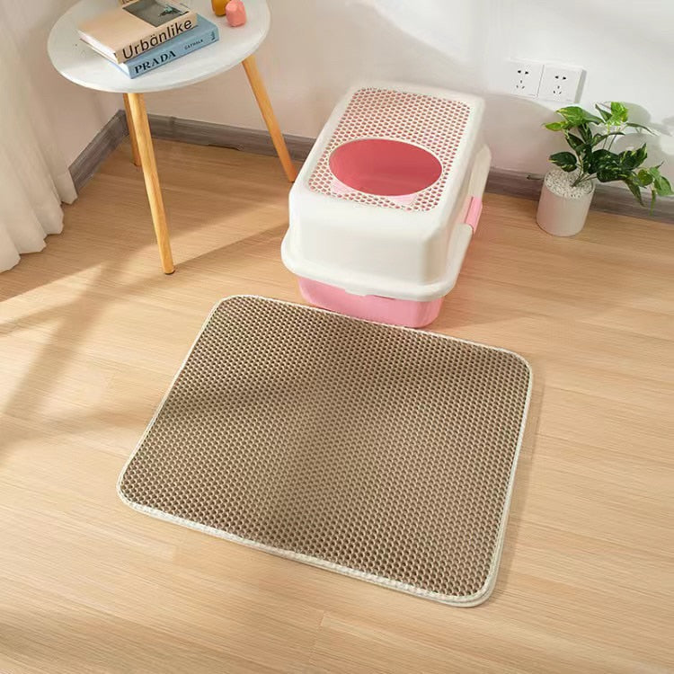 Waterproof Pet Cat Litter Mat - Orchid Unique