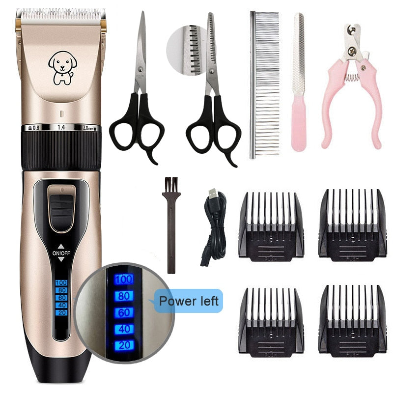 Professional-grade set of Pet Clippers - Orchid Unique