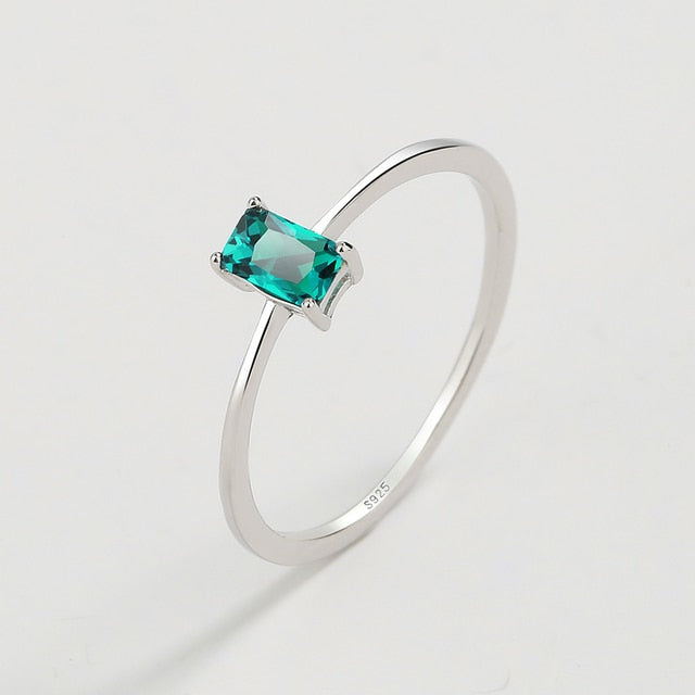 Heart-Shaped Genuine Sapphire Ring - Orchid Unique