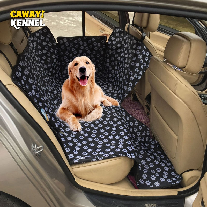 Waterproof Rear Back Pet Car Seat Cover - Orchid Unique