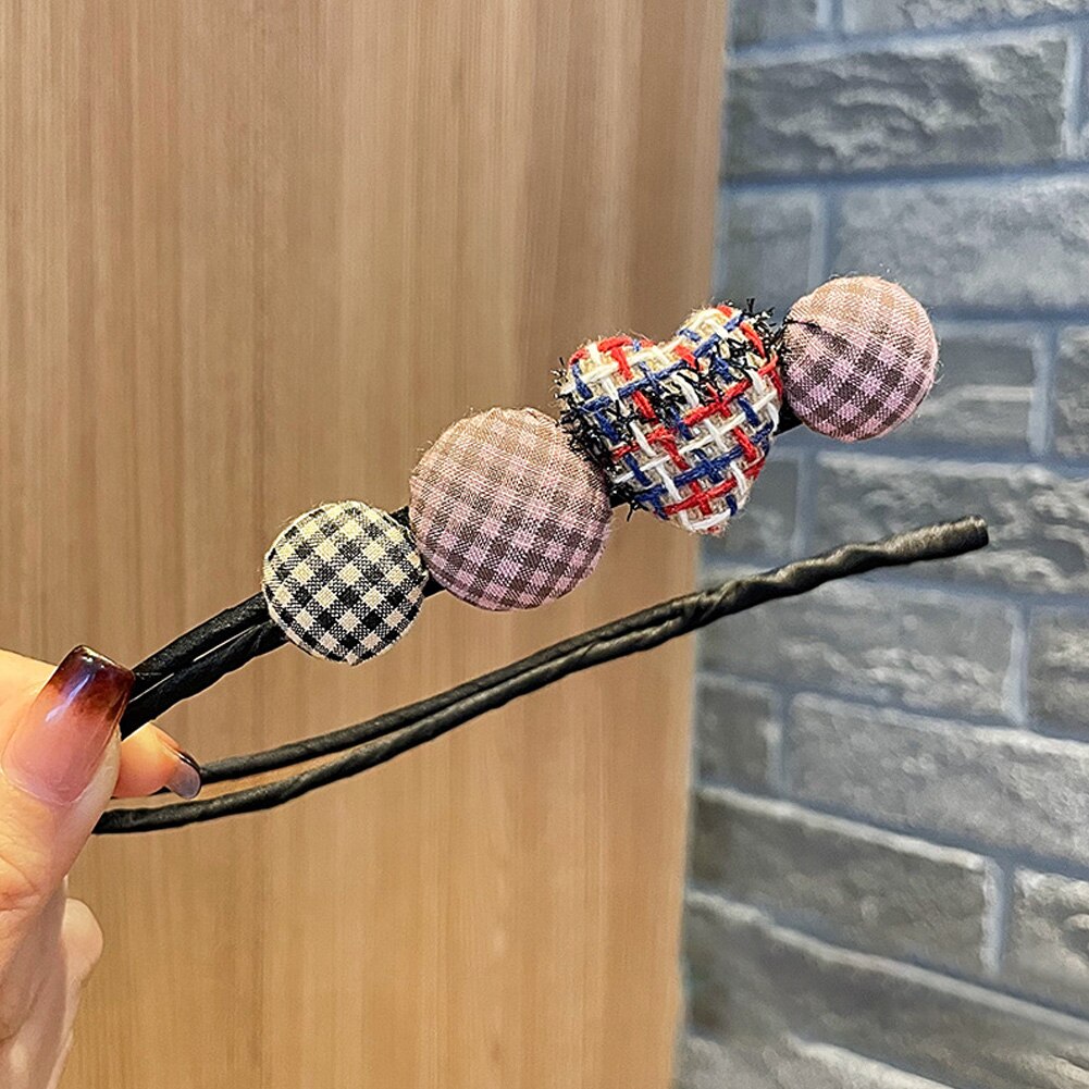 Magic Bow Clip Bun Curler Braider Hairstyle Twist Maker Tool Dount Twist Hair Accessories Styling Fashion - Orchid Unique