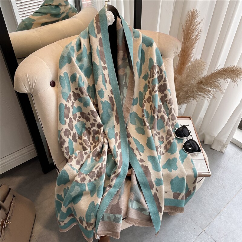 2023 Cashmere Winter Scarf for Women Luxury - Orchid Unique