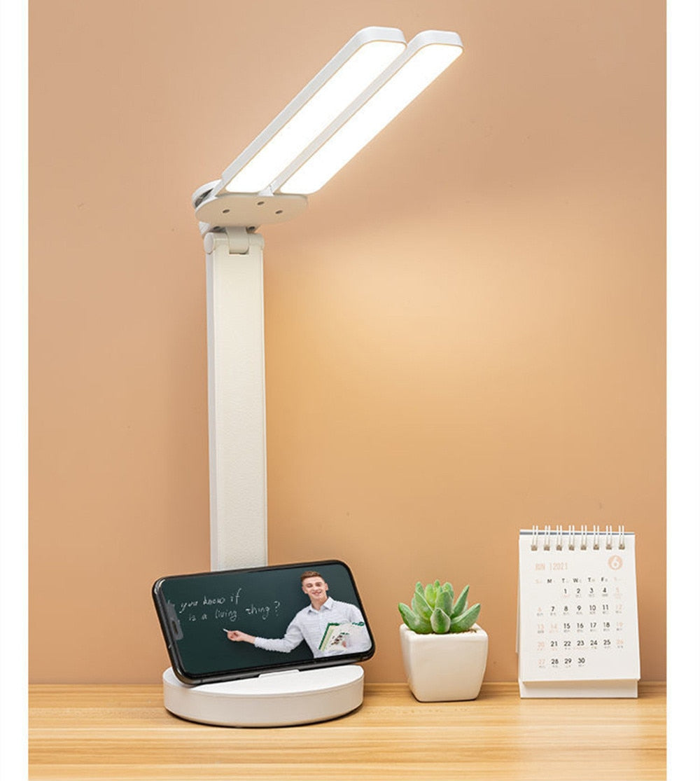 USB Dimmable Touch Foldable Table Lamp - Orchid Unique