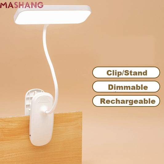 Flexible Table Lamp with Clip 360° - Orchid Unique