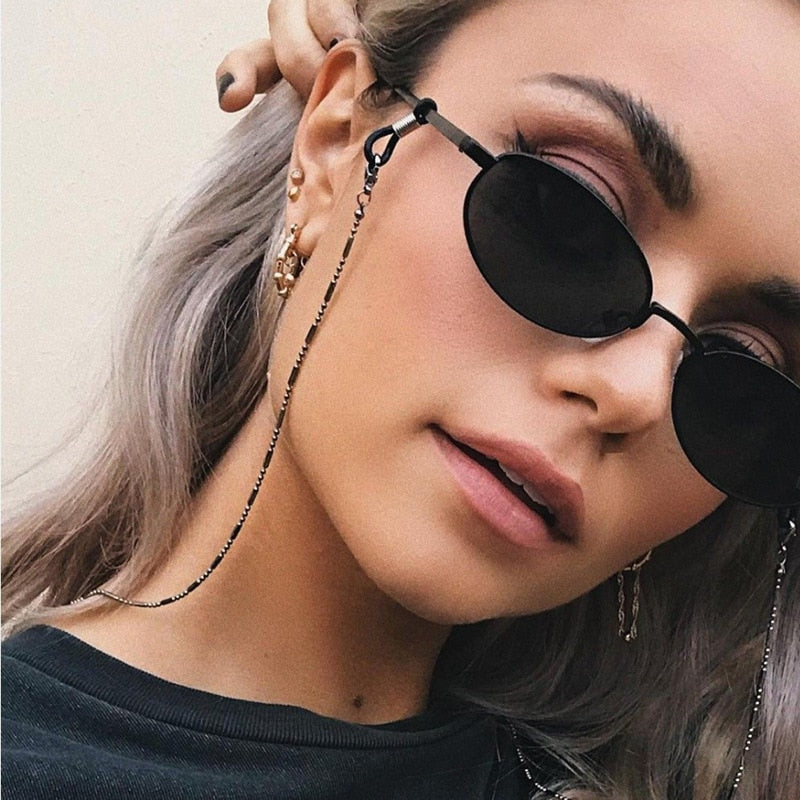 Pearl Glasses Chain - Orchid Unique