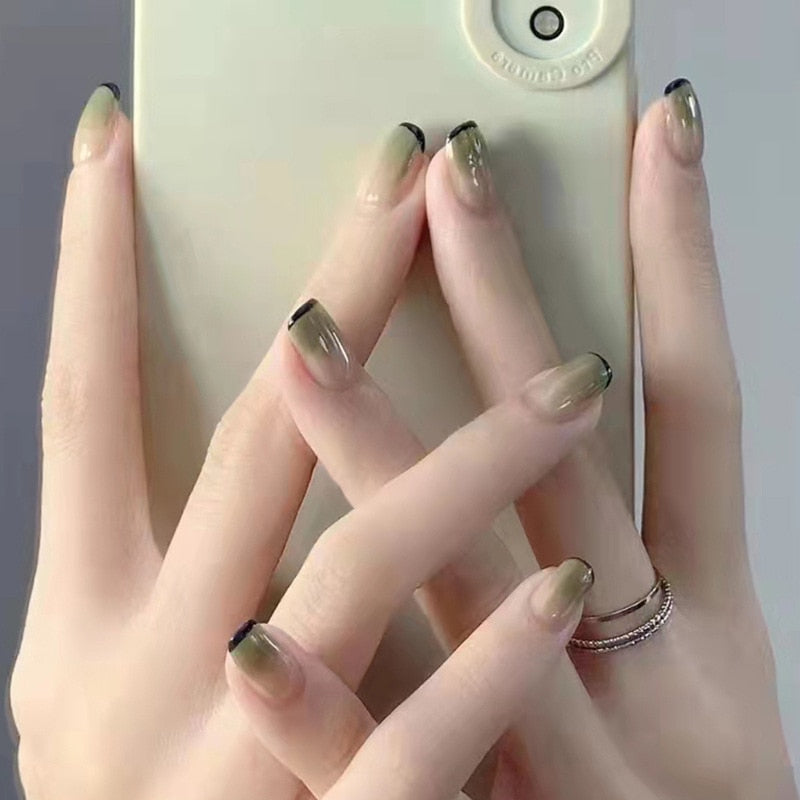 Full Cover Acrylic Nails - Orchid Unique