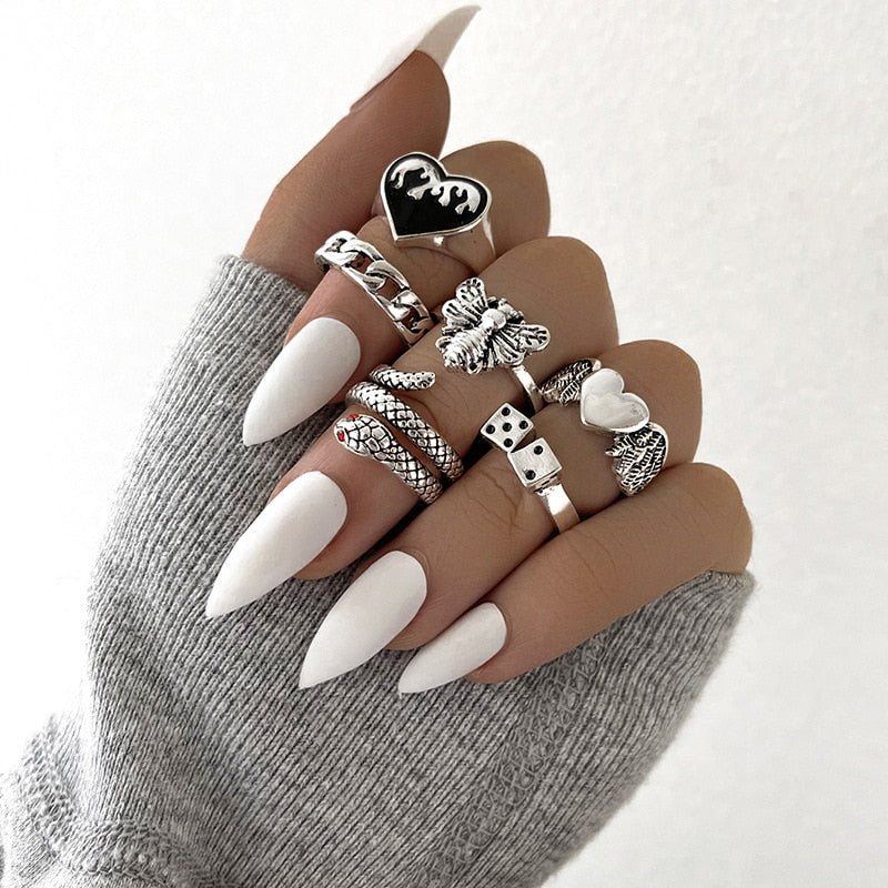 boho Hiphop Vintage Silver - Orchid Unique