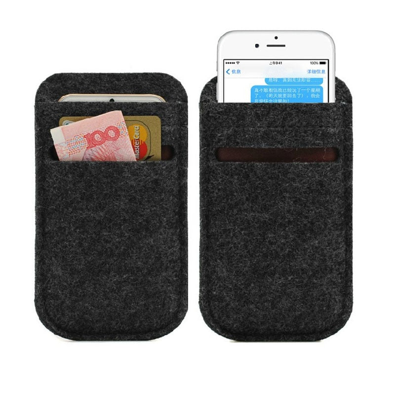 Universal Mobile Phone Bag and Case Wallet - Orchid Unique