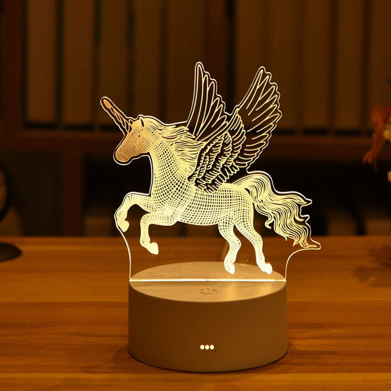 USB Led Night Light Message Board - Orchid Unique