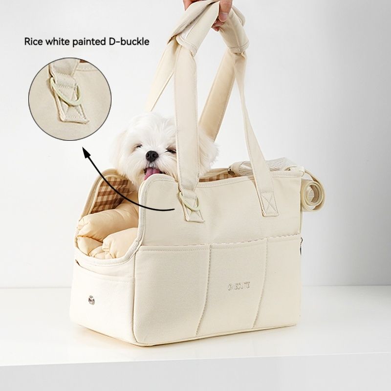 Puppy portable shoulder handbag - Orchid Unique